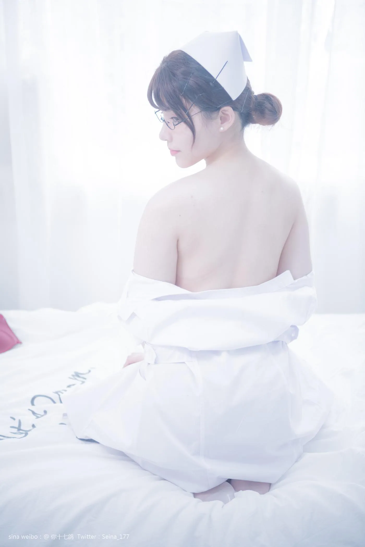 你十七鸽 – NO.03 白色护士-白色护士成片 [51P]插图8